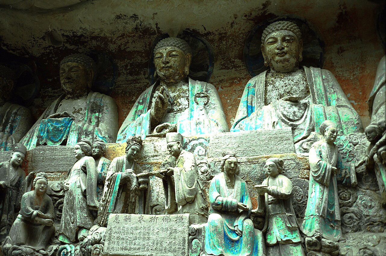 Dazu Rock Carvings figures