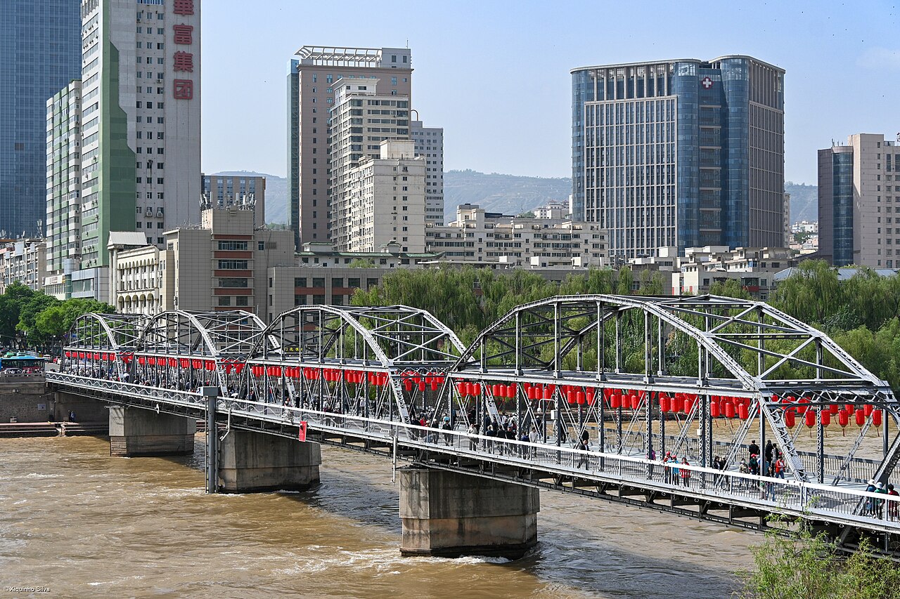 Zhongshan Bridge, Lanzhou