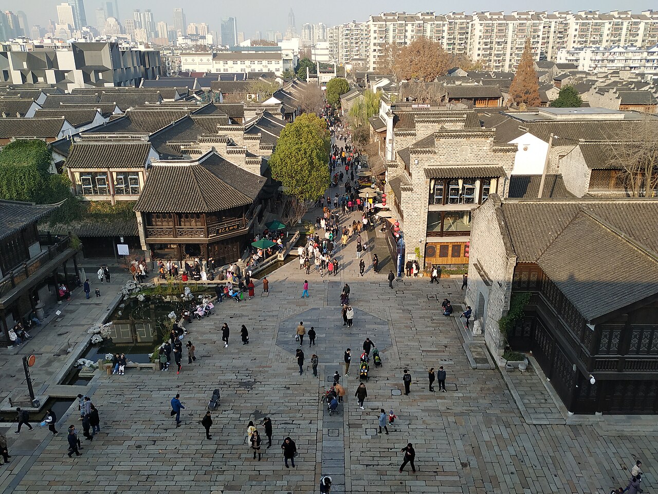 Old South Gate seen from the Nanjing city wall